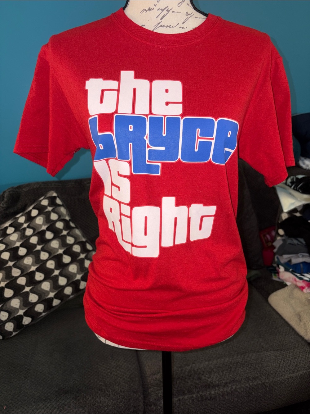 🎉4 for $20 Phillies 'The Bryce Is Right' Tee, Small